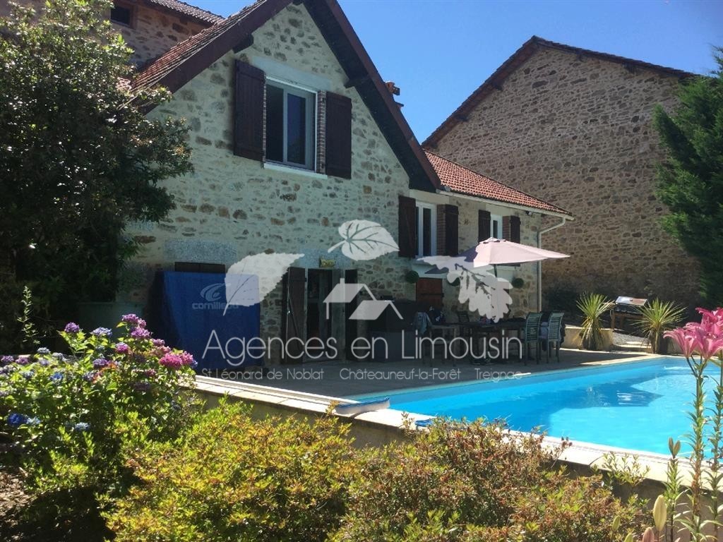 St Léonard de Noblat Vente maison 8 pièces 180m2 283 500 € Réf